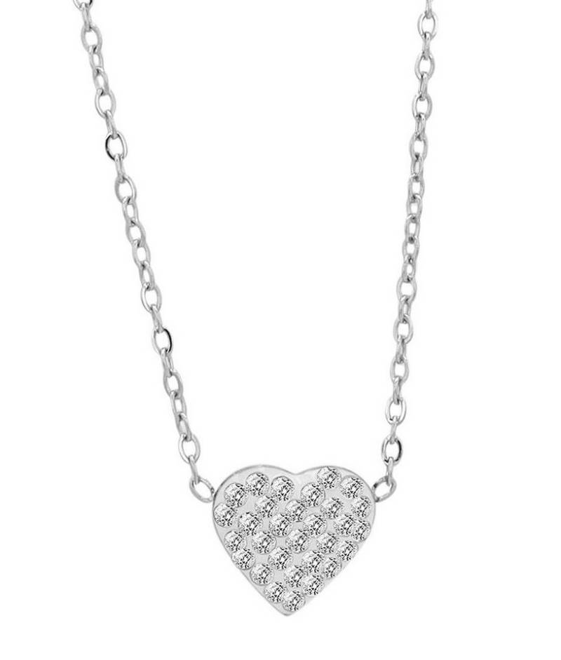 AKZENT Kette mit Anhänger Tash Edelstahl silber Damen wasserfest, Damen Kette mit AnhÃ¤nger von AKZENT