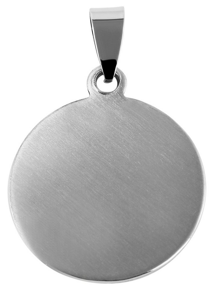 AKZENT Dog Tag Anhänger Barack Gravur Kettenanhänger aus Edelstahl rund AKZENT Dog Tag Anhänger Barack Gravur Kettenanhänger aus Edelstahl rund von AKZENT