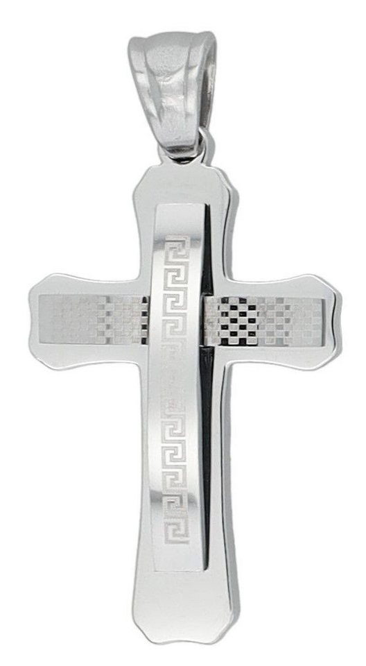 AKZENT Kettenanhänger Emerson Kreuzanhänger, Edelstahl, Herren, Geschenk AKZENT Kettenanhänger Emerson Kreuzanhänger, Edelstahl, Herren, Geschenk von AKZENT