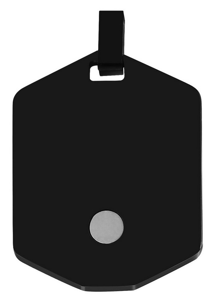 AKZENT Kettenanhänger Helin Kette mit Anhänger Edelstahl silber Damen wasserfest von AKZENT