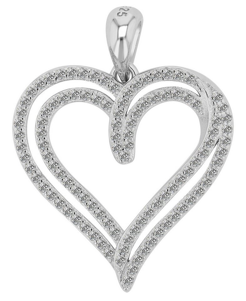 AKZENT Kettenanhänger Josiah Silber von AKZENT