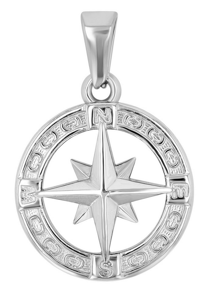 AKZENT Kettenanhänger Picabo Edelstahl silber (Einzeln) von AKZENT