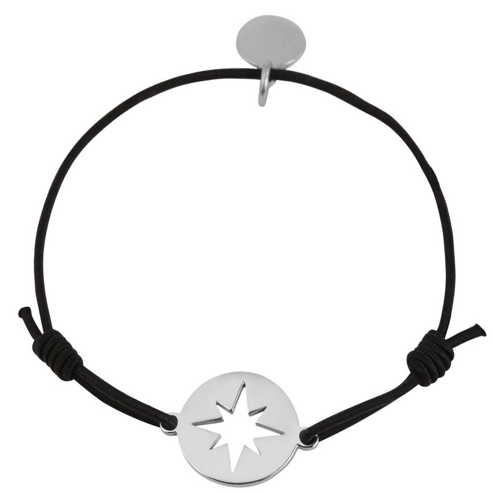 AKZENT Armband Tifa Damen Armband aus Textil mit Edelstahlelement (einzeln), Damen Armband von AKZENT