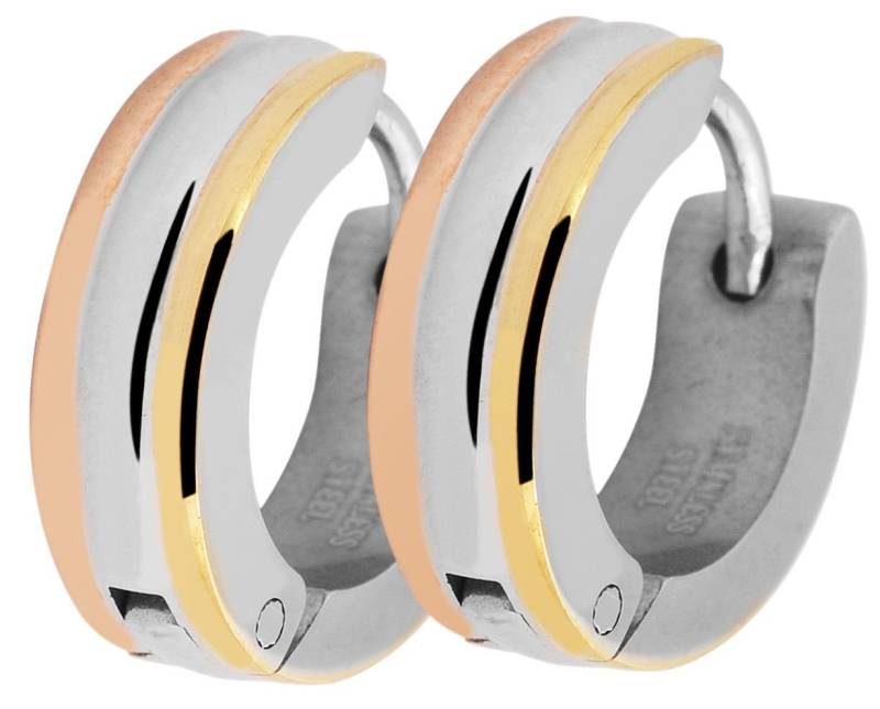 AKZENT Ohrring-Set 5050032 Creolen Ohrringe Edelstahl Damen wasserfest (Paar) von AKZENT