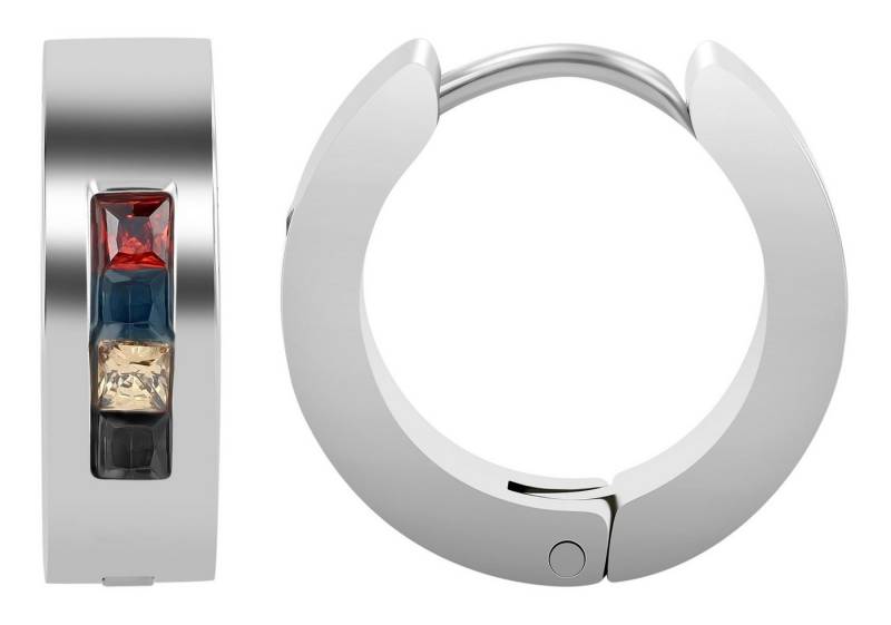 AKZENT Ohrring-Set Diese Creolen sind aus hochwertigem Edelstahl gefertigt, was (Paar) von AKZENT