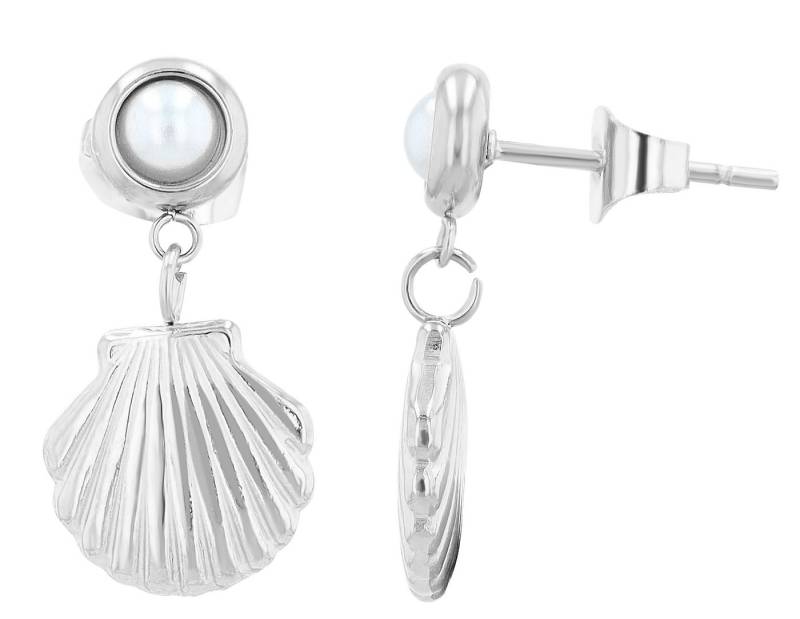 AKZENT Ohrring-Set 5050731 Ohrhänger Ohrringe Edelstahl silber Damen wasserfest (Paar) von AKZENT