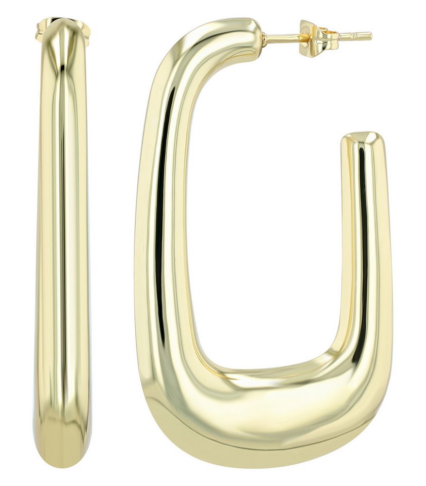 AKZENT Ohrring-Set 5050735 Creolen Ohrringe Edelstahl silber Damen wasserfest (Paar) von AKZENT