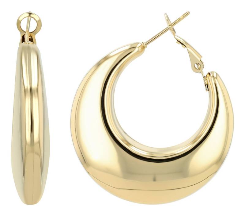 AKZENT Ohrring-Set 5050739 Creolen Ohrringe Edelstahl silber Damen wasserfest (Paar) von AKZENT