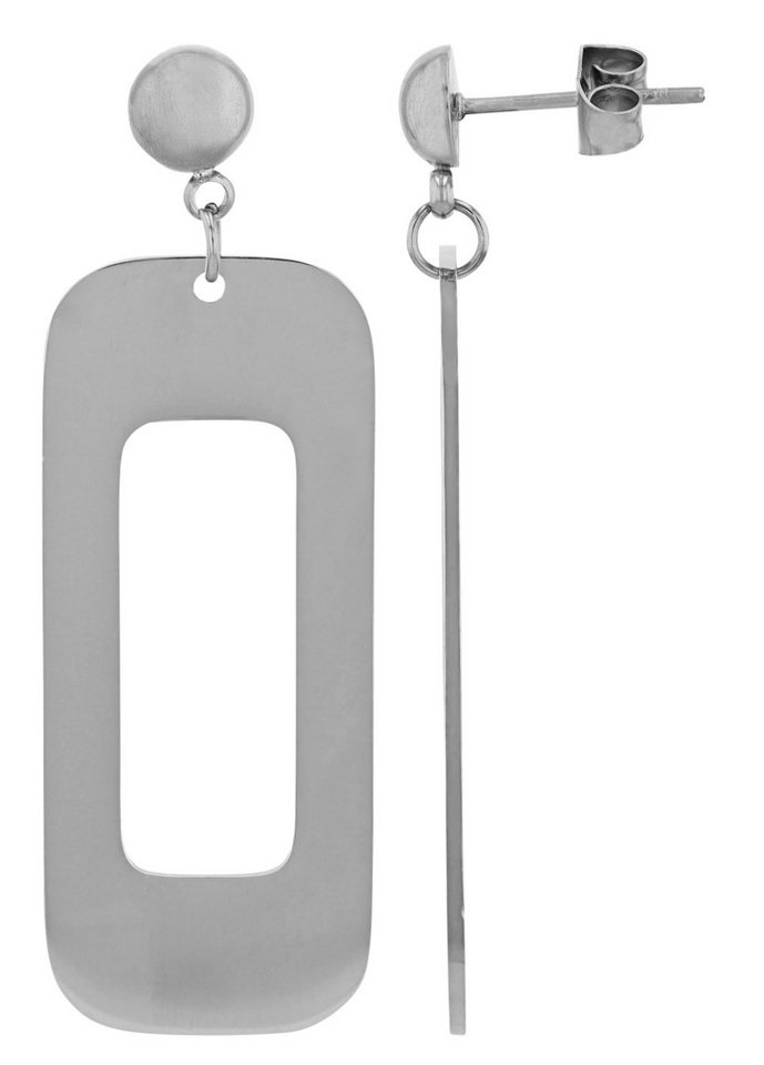 AKZENT Ohrring-Set 5050752 Ohrhänger Ohrringe Edelstahl silber Damen wasserfest (Paar) von AKZENT