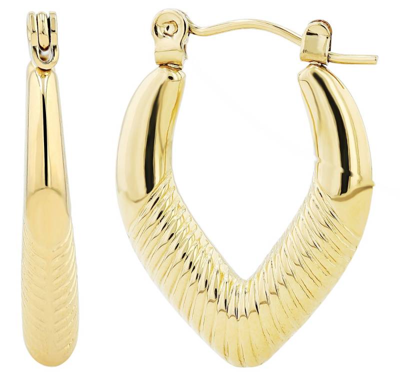 AKZENT Ohrring-Set 5050764 Creolen Ohrringe Edelstahl silber Damen wasserfest (Paar) von AKZENT