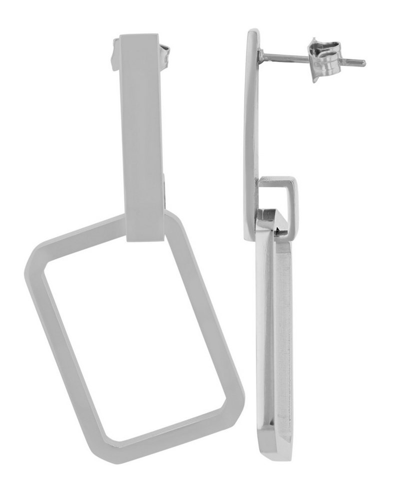 AKZENT Ohrring-Set 5050790 Ohrhänger Ohrringe Edelstahl silber Damen wasserfest (Paar) von AKZENT