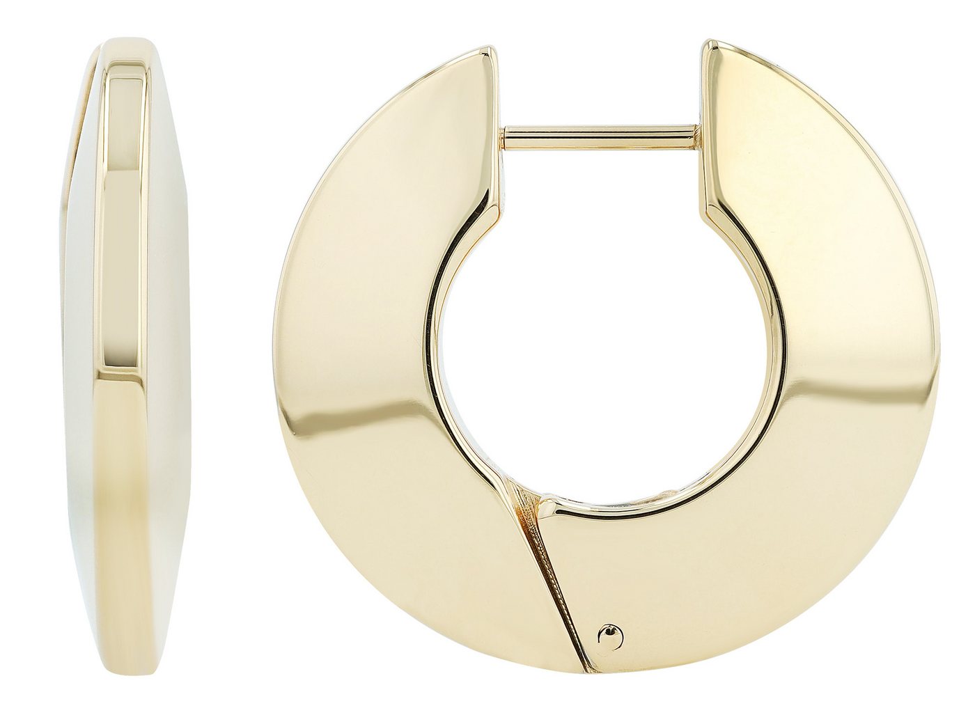 AKZENT Ohrring-Set 5050810 Creolen Ohrringe Edelstahl gold Damen wasserfest (Paar) von AKZENT