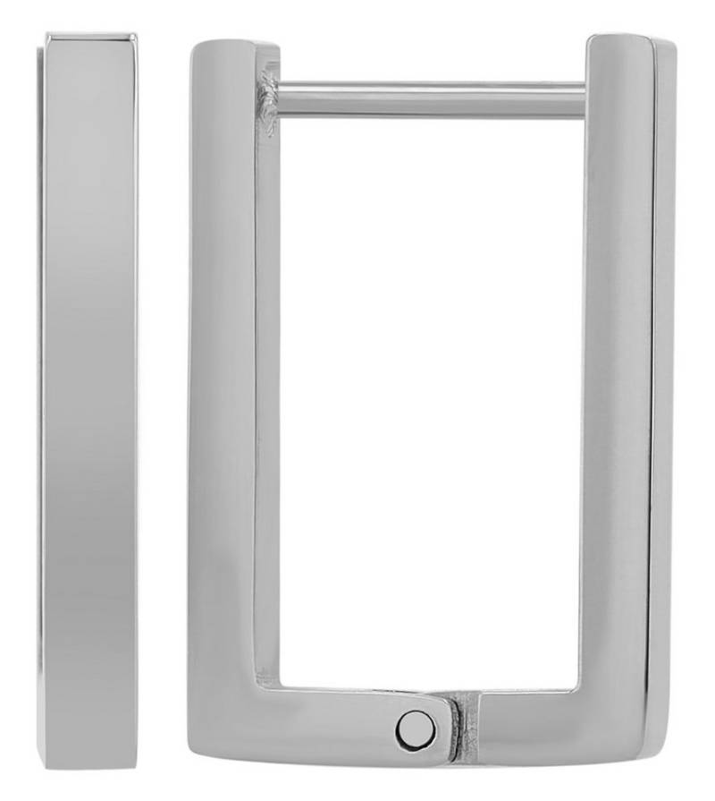 AKZENT Ohrring-Set 5050811 Creolen Ohrringe Edelstahl silber Damen wasserfest (Paar) von AKZENT