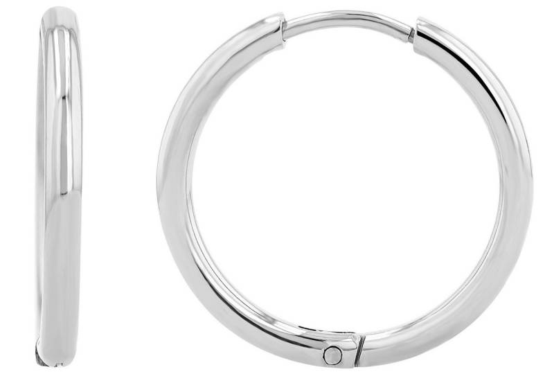 AKZENT Ohrring-Set 5050813 Creolen Ohrringe Edelstahl silber Damen wasserfest (Paar) von AKZENT