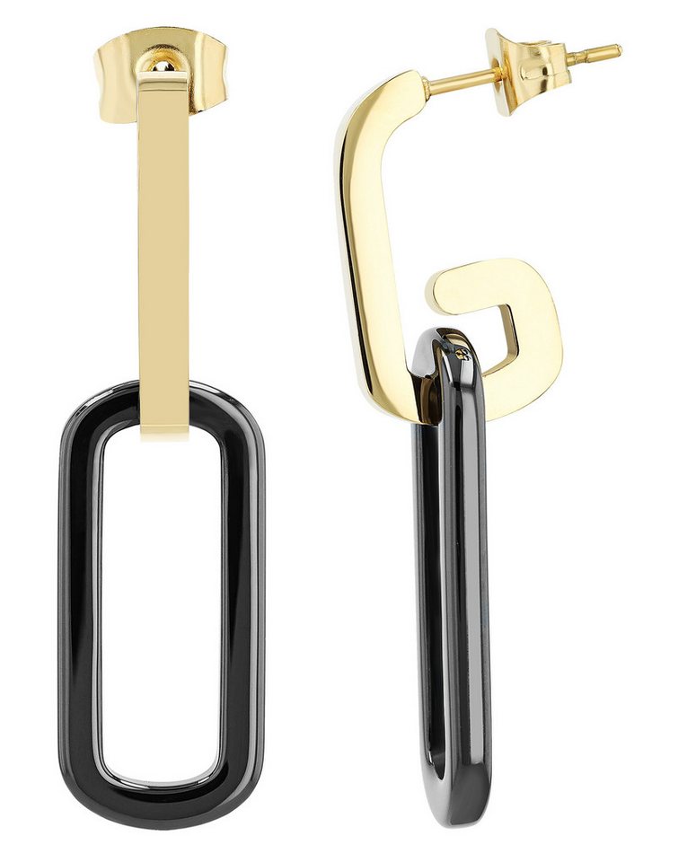 AKZENT Ohrring-Set 5050835 Ohrhänger Ohrringe Edelstahl silber Damen wasserfest (Paar) von AKZENT