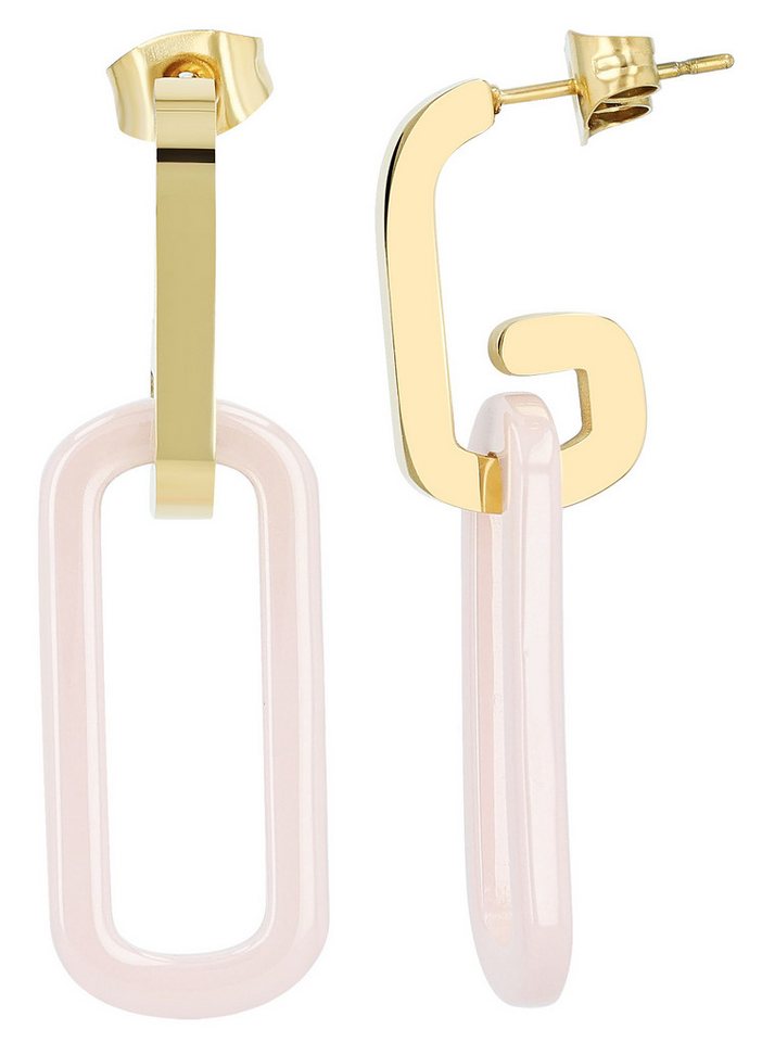 AKZENT Ohrring-Set 5050836 Ohrhänger Ohrringe Edelstahl silber Damen wasserfest (Paar) von AKZENT