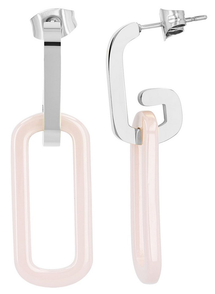 AKZENT Ohrring-Set 5050836 Ohrhänger Ohrringe Edelstahl silber Damen wasserfest (Paar) von AKZENT