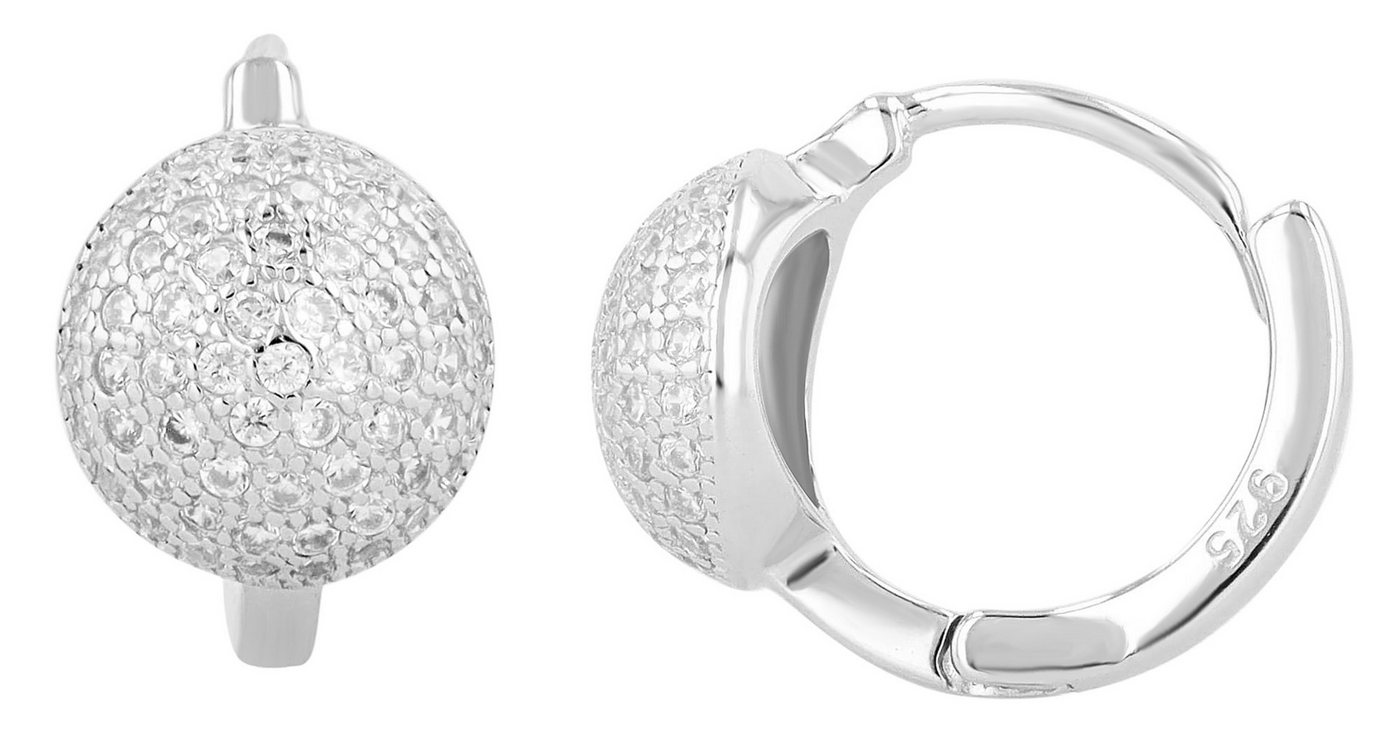 AKZENT Ohrring-Set 5300552 Creolen Ohrringe Silber Damen wasserfest (Paar) von AKZENT