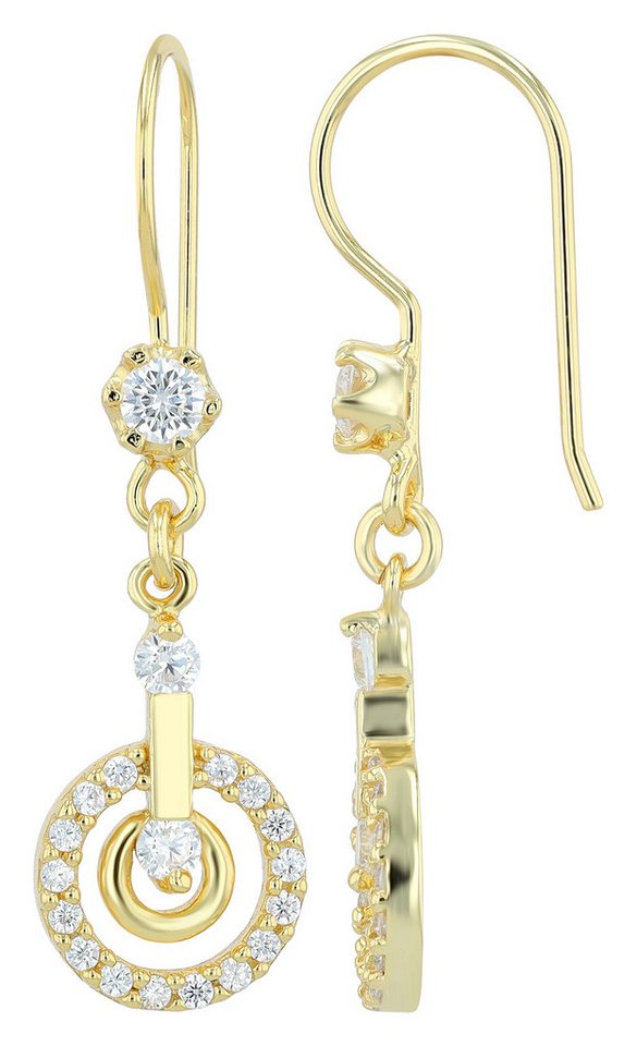 AKZENT Ohrring-Set 5300558 Ohrhänger Ohrringe Silber Damen wasserfest (Paar) von AKZENT