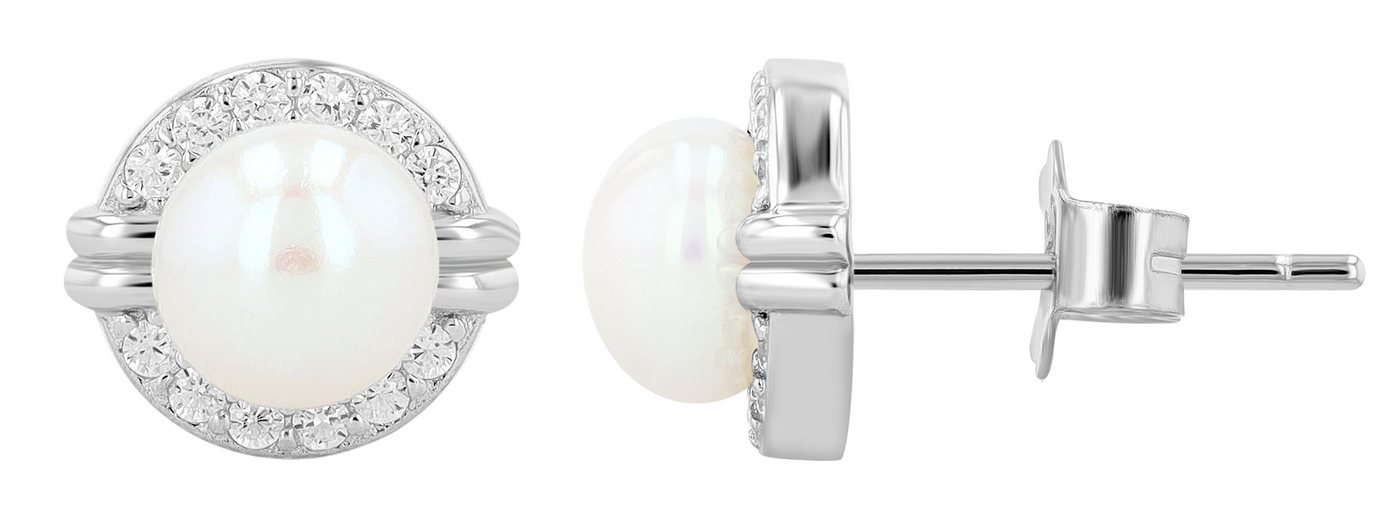 AKZENT Ohrring-Set 5300566 Ohrstecker Ohrringe Silber Damen wasserfest (Paar) von AKZENT