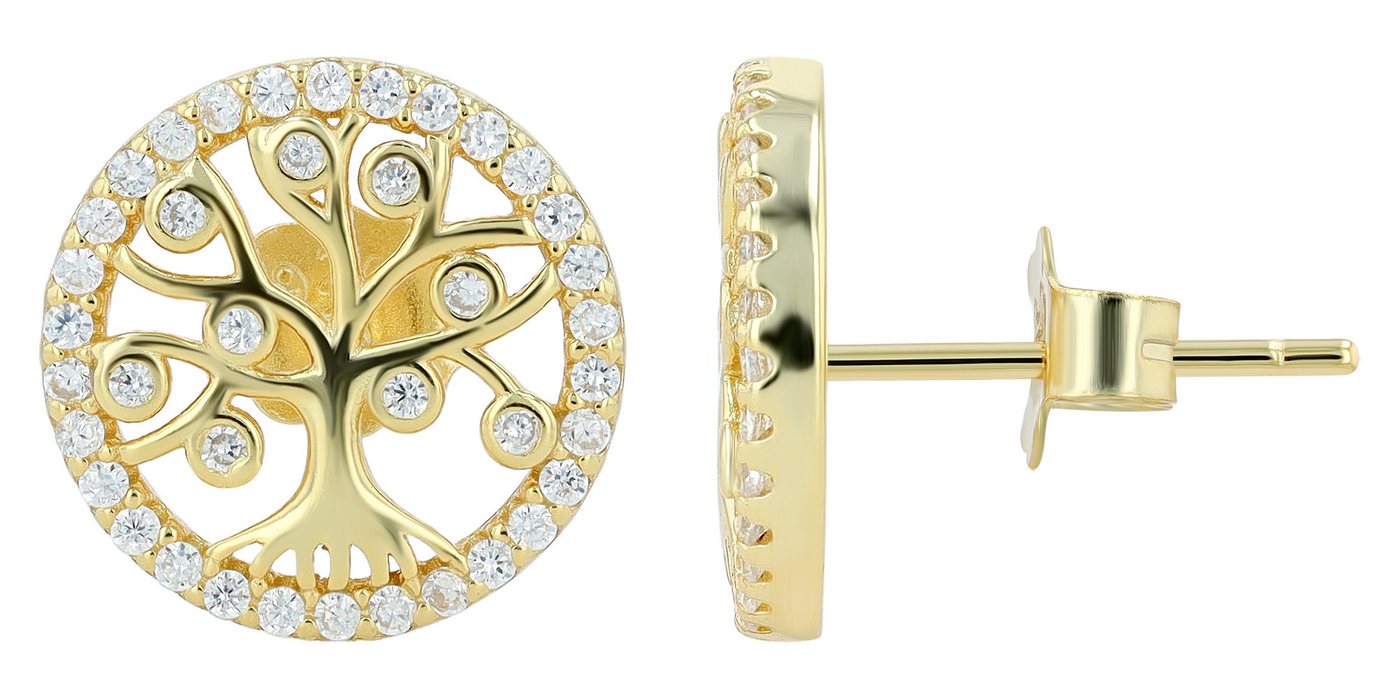 AKZENT Ohrring-Set 5300570 Ohrstecker Ohrringe Silber Damen wasserfest (Paar) von AKZENT