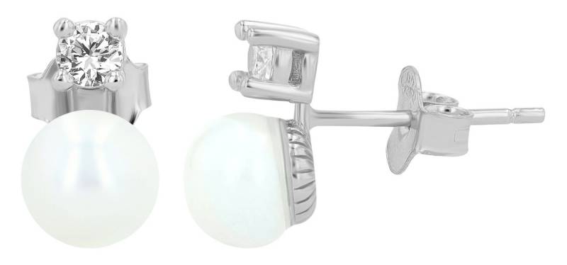 AKZENT Ohrring-Set Alma Ohrstecker Ohrringe Silber Damen wasserfest (Paar) von AKZENT