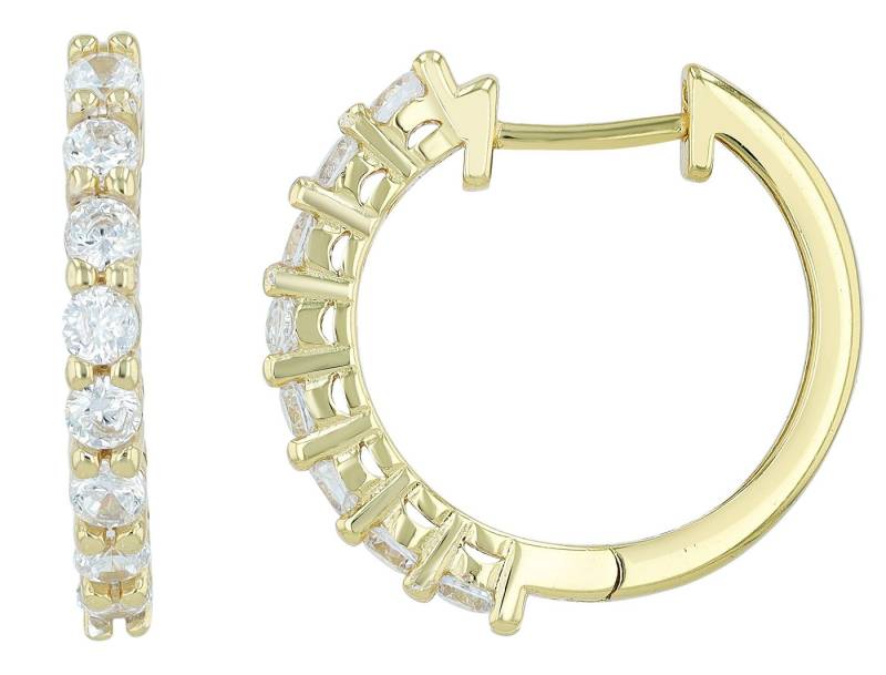 AKZENT Ohrring-Set 5300627 Creolen Ohrringe Silber Damen wasserfest (Paar) von AKZENT