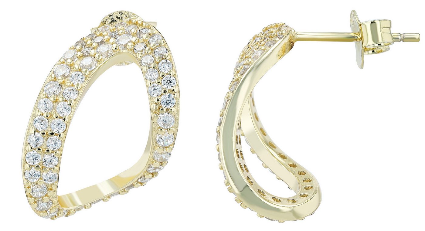 AKZENT Ohrring-Set 5300683 Ohrstecker Ohrringe Silber Damen wasserfest (Paar) von AKZENT