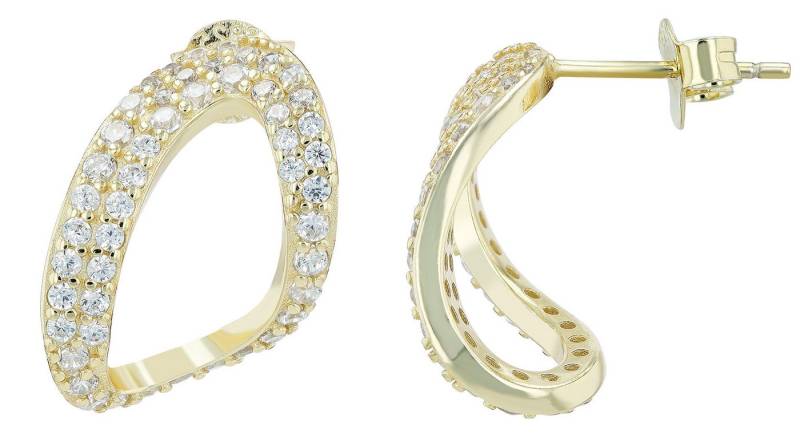 AKZENT Ohrring-Set 5300683 Ohrstecker Ohrringe Silber Damen wasserfest (Paar) von AKZENT