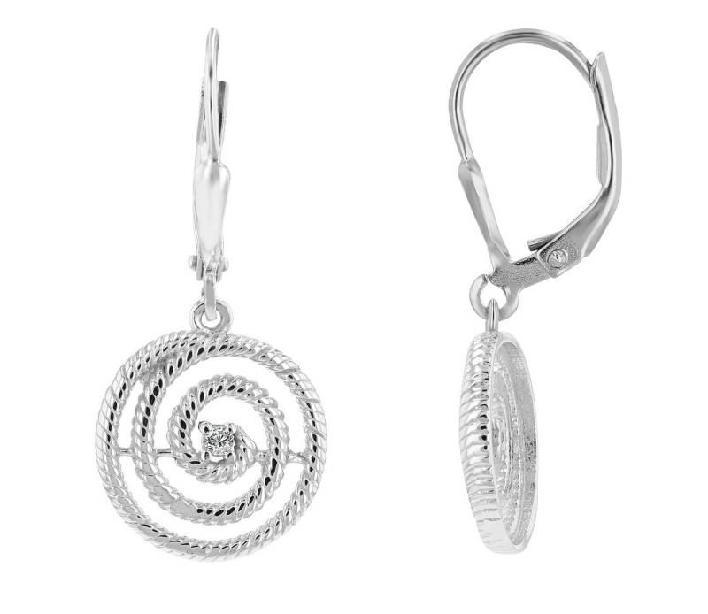 AKZENT Ohrring-Set Akira Ohrhänger Ohrringe Silber Damen wasserfest (Paar) von AKZENT