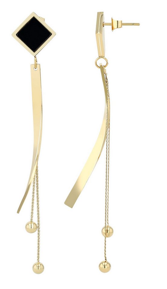 AKZENT Ohrring-Set Beau Ohrstecker Ohrringe Edelstahl silber Damen wasserfest (Paar) von AKZENT