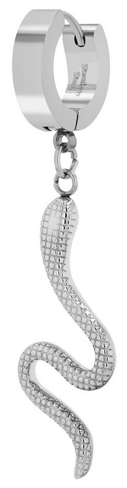 AKZENT Ohrring-Set Calypso Creolen Ohrringe Edelstahl silber Damen wasserfest (Paar) von AKZENT