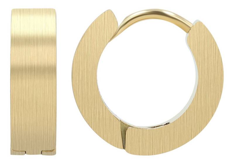 AKZENT Ohrring-Set Die Klapp-Creolen der Marke Akzent sind aus Edelstahl gefertigt (Paar), Damen Ohrring von AKZENT