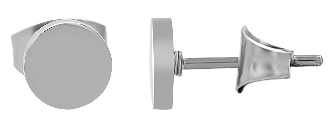 AKZENT Ohrring-Set Fable Ohrstecker Ohrringe Edelstahl silber Damen wasserfest (Paar) von AKZENT