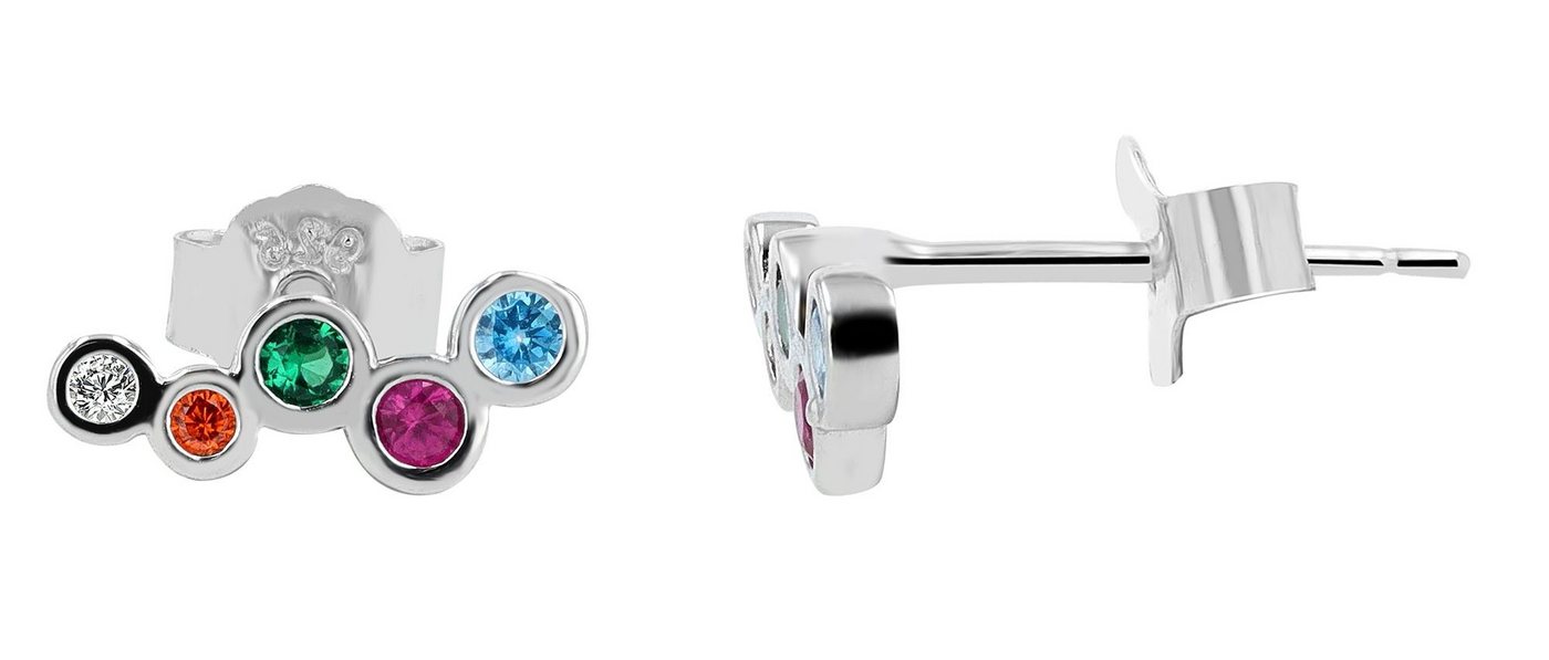 AKZENT Ohrring-Set Farah Ohrstecker Ohrringe Silber Damen wasserfest (Paar) von AKZENT