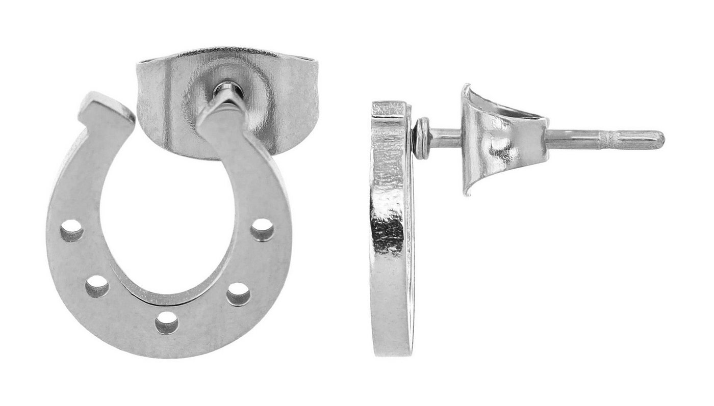 AKZENT Ohrring-Set Feli Ohrstecker Ohrringe Edelstahl silber Damen wasserfest (Paar) von AKZENT