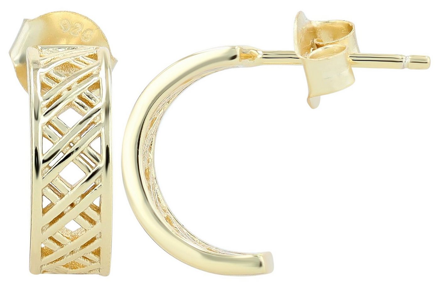 AKZENT Ohrring-Set Gita Ohrstecker Ohrringe Silber Damen wasserfest (Paar) von AKZENT