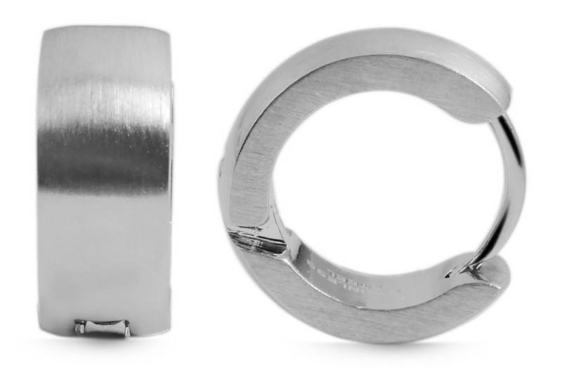 AKZENT Ohrring-Set Gloie Creolen Ohrringe Edelstahl silber Damen wasserfest (Paar), Damen Ohrring von AKZENT