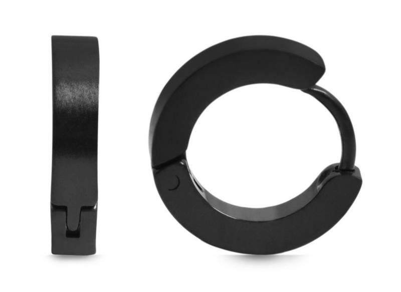 AKZENT Ohrring-Set Inu Creolen Ohrringe Edelstahl silber Damen wasserfest (Paar) von AKZENT