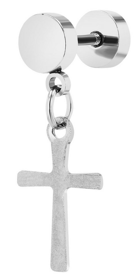 AKZENT Ohrring-Set Jace Ohrstecker Ohrringe Edelstahl silber Damen wasserfest (Paar) von AKZENT