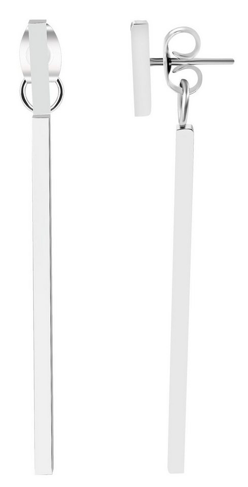 AKZENT Ohrring-Set Der Akzent Ohrstecker ist aus Edelstahl in silberfarbig (Paar), Damen Ohrring von AKZENT