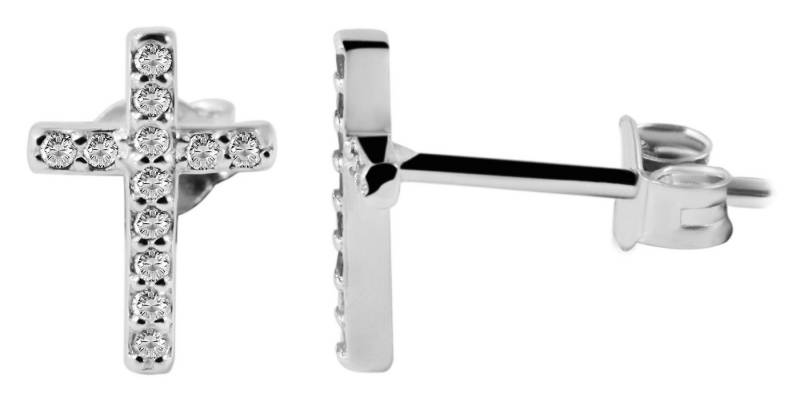 AKZENT Ohrring-Set Kira Ohrstecker Ohrringe Silber Damen wasserfest (Paar) von AKZENT