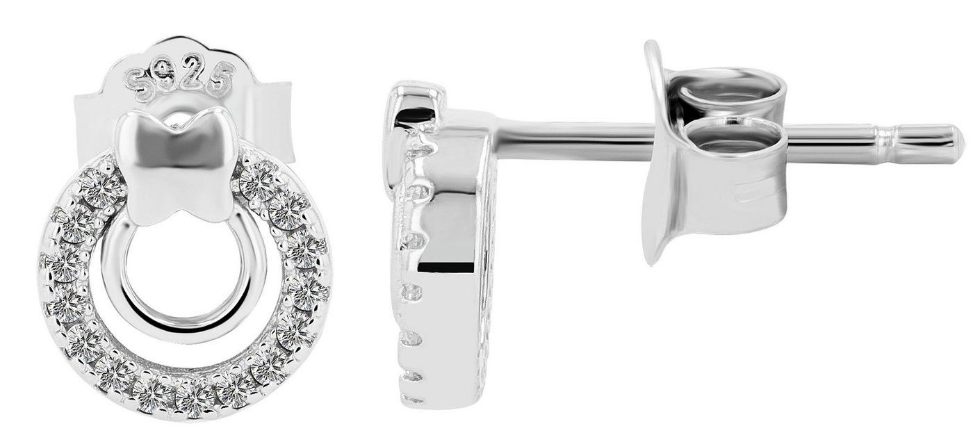 AKZENT Ohrring-Set Lian Ohrstecker Ohrringe Silber Damen wasserfest (Paar) von AKZENT