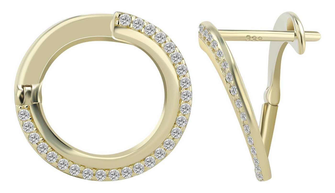 AKZENT Ohrring-Set Luja Ohrstecker Ohrringe Gold Damen wasserfest (Paar) von AKZENT