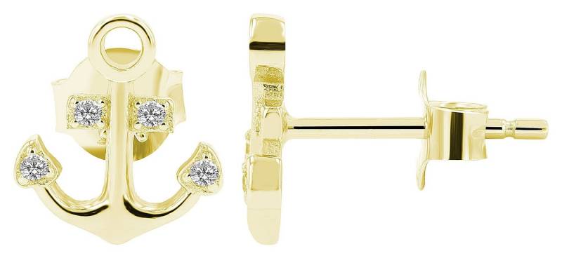 AKZENT Ohrring-Set Lysa Ohrstecker Ohrringe Silber Damen wasserfest (Paar), Damen Ohrring von AKZENT