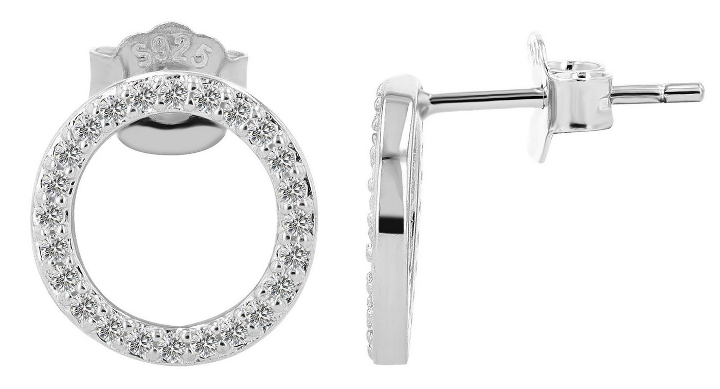 AKZENT Ohrring-Set Maresa Ohrstecker Ohrringe Silber goldfarbig Damen wasserfest (Paar) von AKZENT