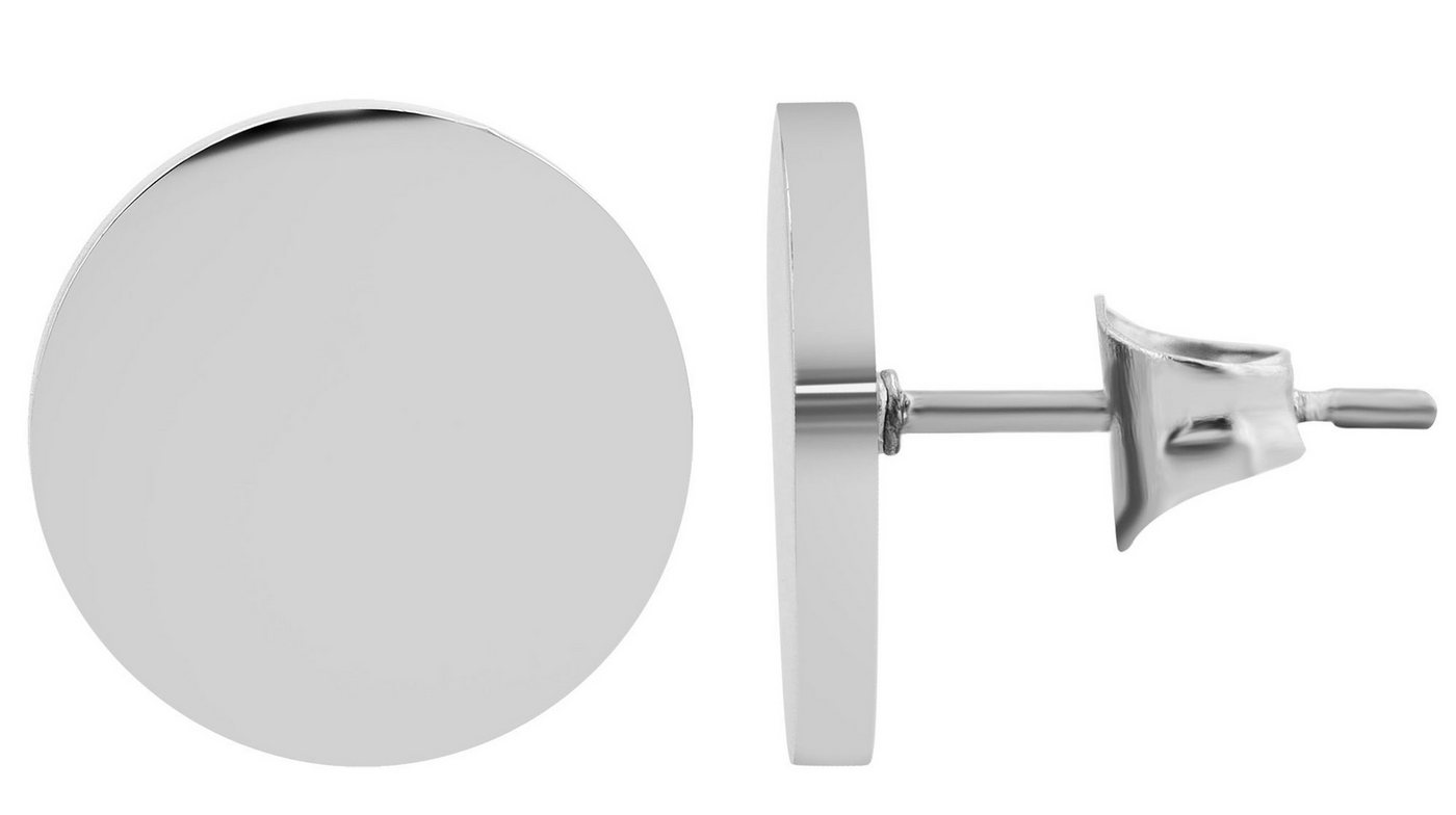 AKZENT Ohrring-Set Neo Ohrstecker Ohrringe Edelstahl silber Damen wasserfest (Paar) von AKZENT