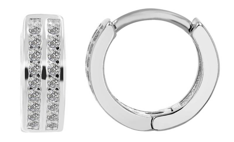 AKZENT Ohrring-Set Noreen Creolen Ohrringe Silber goldfarbig Damen wasserfest (Paar) von AKZENT