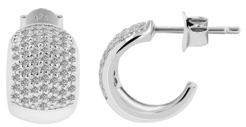 AKZENT Ohrring-Set Nyla Creolen Ohrringe Silber Damen wasserfest (Paar), Damen Ohrring von AKZENT