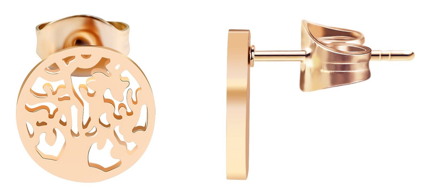 AKZENT Ohrring-Set Oliwai Ohrstecker Ohrringe Edelstahl silber Damen wasserfest (Paar), Damen Ohrring von AKZENT